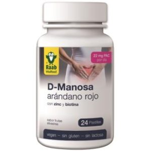 D-MANNOSE - MIRTILO VERMELHO 24comp.