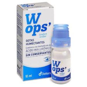 WOPS gotas hidratantes sem conservantes 10ml.