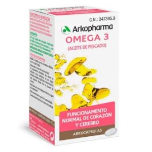 ÓLEO DE PEIXE OMEGA 3 50arkocapsulas. BIO