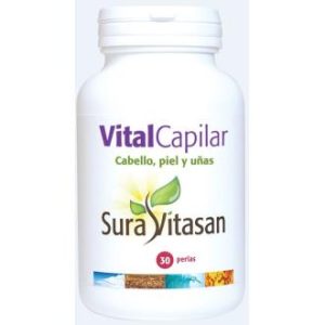 VITAL CAPILAR cabelo,pele e unhas 30pearls
