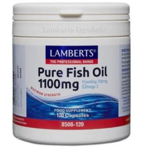 ÓLEO DE PEIXE PURO-OMEGA 3 ALTA POT. 120pearls