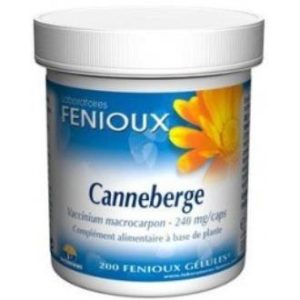 CANNEBERGE MIRTILO VERMELHO 240mg. 200cap.